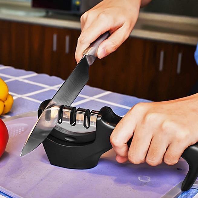 3-Stage Kitchen Knife Sharpener